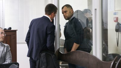 Сергій Кропива у ВАКС, де йому обирають запобіжний захід, Київ, 6 вересня 2026 року