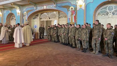 На честь Петра Калнишевського: храм Одеської військової академії пройшов церемонію переосвячення На честь Петра Калнишевського: храм Одеської військової академії пройшов церемонію переосвячення