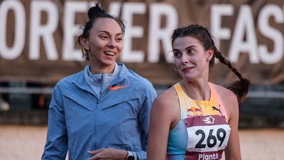 Ірина Геращенко та Ярослава Магучіх перед Діамантовою лігою на чемпіонаті України