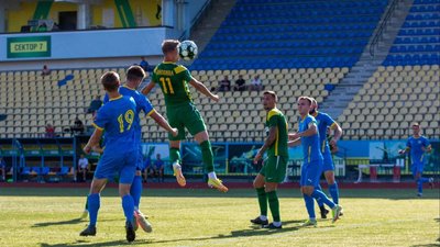 Вперше з початку повномасштабної війни ФК "Полісся" провів футбольний матч у Житомирі Вперше з початку повномасштабної війни ФК "Полісся" провів футбольний матч у Житомирі