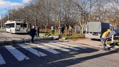 У Кропивницькому внаслідок аварії обмежили рух однією з вулиць
