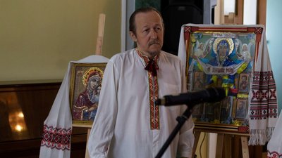 Олександр Левчук. виставка картин, луцький художник