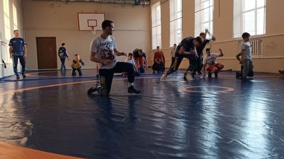Тренування з вільної боротьби