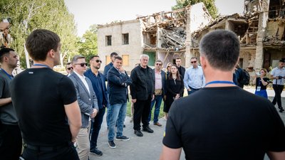 Андрій Сибіга закликав міжнародних партнерів посилити підтримку у відбудові Запоріжжя