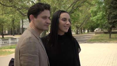 У Херсоні Джамала та Ахтем Сеітаблаєв вшанували пам'ять жертв геноциду кримськотатарського народу У Херсоні Джамала та Ахтем Сеітаблаєв вшанували пам'ять жертв геноциду кримськотатарського народу