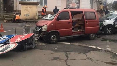 У середмісті Херсона сталась ДТП