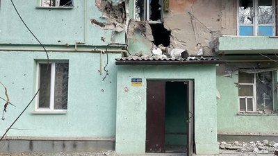 13 листопада, наслідки обстрілу Курахове, Фото: Донецька ОВА 13 листопада, наслідки обстрілу Курахове, Фото: Донецька ОВА