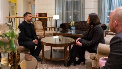Володимир Зеленський, Світлана Тихановська