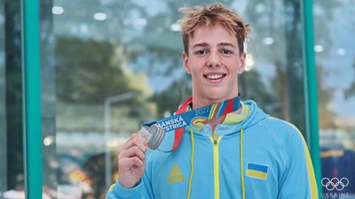 Плавець із Луцька – віцечемпіон на олімпійському фестивалі в Словаччині