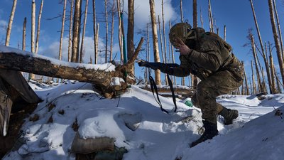 Боєць Нацгвардії на Донеччині