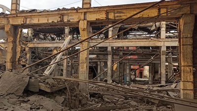 Під обстріл окупантів потрапила промислова зона Під обстріл окупантів потрапила промислова зона