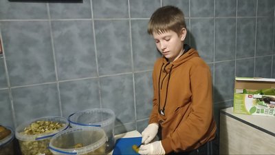 Тонну олів'є приготували та відправили на фронт для воїнів ЗСУ житомирські волонтери Тонну олів'є приготували та відправили на фронт для воїнів ЗСУ житомирські волонтери