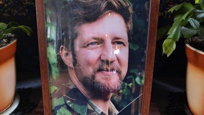 Максим Лобановський загинув 24 березня 2022 року, його тіло упізнали за ДНК-тестом, 18 березня 2024. Фото: Суспільне Хмельницький