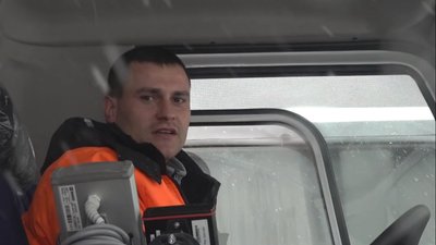 На дорогах Тернопільщини лежить від 10 до 35 сантиметрів снігу На дорогах Тернопільщини лежить від 10 до 35 сантиметрів снігу