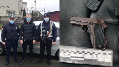 Зупинили за порушення ПДР, а виявили зброю: на Закарпатті затримали чоловіка