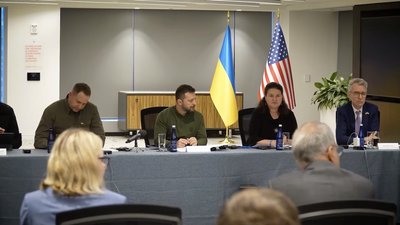 Зеленський у США зустрівся з керівниками енергетичних, фінансових і страхових компаній