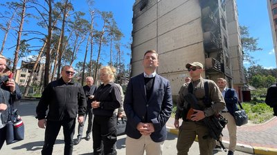 Міністр закордонних справ Північної Македонії відвідав Ірпінь