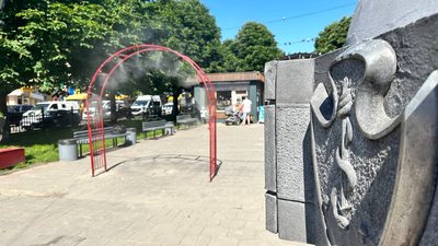 У Полтаві запрацювали охолоджувальні арки: де розташовані У Полтаві запрацювали охолоджувальні арки: де розташовані
