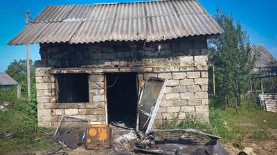 Пожежа, Новоселиця, Берегівський район, чоловік, опіки