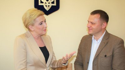 Перша леді Польщі відвідала Кам'янець-Подільський Перша леді Польщі відвідала Кам'янець-Подільський
