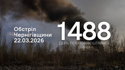 Російська армія атакувала ударними дронами та FPV п'ять громад на Чернігівщині