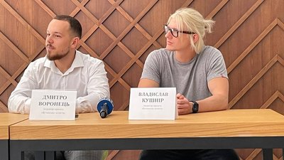 "Бучанська монета". У Бучі презентували проєкт у пам'ять про події російської окупації "Бучанська монета". У Бучі презентували проєкт у пам'ять про події російської окупації