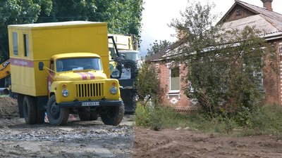 Три місяці роботи: коли у Харкові завершать ремонт труби, яка у травні поривом змила два паркани