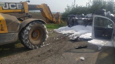 На Львівщині внаслідок ДТП із бензовозом травмовані двоє людей