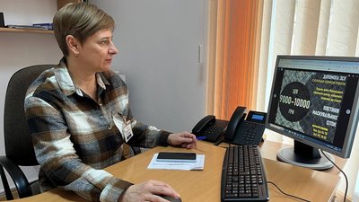 Керівниця Луцької філії обласного центру зайнятості Олена Шишова