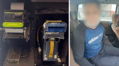 У Запоріжжі затримали чоловіка, який викрав гроші з термінала самообслуговування