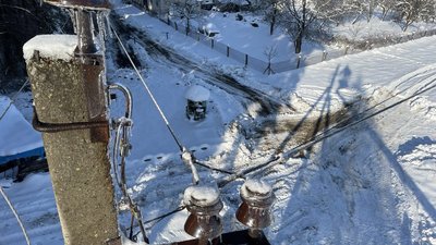 Обриви електромережі через негоду