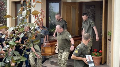 похорон, Михайло Підгребя похорон, Михайло Підгребя