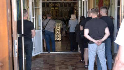 Прощання з Петром Мазуром у Луцьку