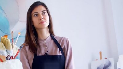 Створює картини у техніці Resin Art. Дарина Журбіцька. СУСПІЛЬНЕ | ЛЮДИ