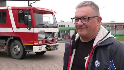 Пожежне авто для рятувальників з Дніпропетровщини передали рівненські та фінські волонтери
