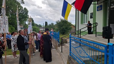 меморіальна дошка, відкриття меморіальної дошки військовому, Богдан Маленький, чистилів