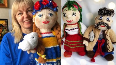 Патрон — в'язана версія. Черкаська майстриня створила іграшкового пса-піротехніка Патрон — в'язана версія. Черкаська майстриня створила іграшкового пса-піротехніка