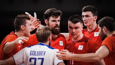 Російські волейболісти на Олімпіаді-2020