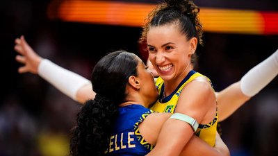 Бразилія перемогла Францію й утворила першу півфінальну пару жіночого ЧС-2025 з волейболу