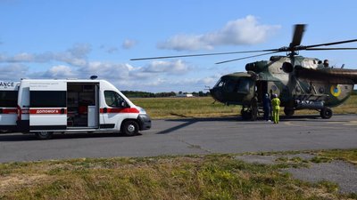Харківський військовий госпіталь прийняв двох поранених на Донеччині