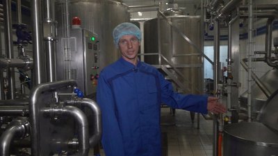 Працівник маслозаводу Михайло Бензель Працівник маслозаводу Михайло Бензель