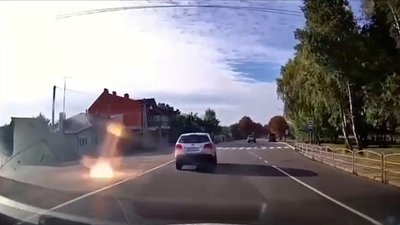 Атака безпілотників на Ніжин: росіяни з дронів скинули невідому вибухову речовину