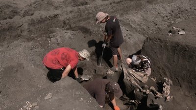 Розкопки археологів-студентів поблизу Меджибожа
