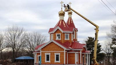 В церкві, яка згоріла рік тому на Різдво на Кіровоградщині, провели богослужіння В церкві, яка згоріла рік тому на Різдво на Кіровоградщині, провели богослужіння