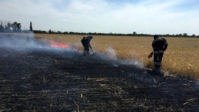 За добу на Миколаївщині обстріли російських військ спричинили три пожежі За добу на Миколаївщині обстріли російських військ спричинили три пожежі