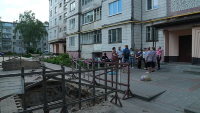 Мешканці будинку на вулиці Іллінській в Сумах