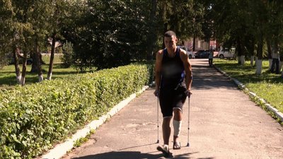 Піхотинець, якого нацгвардійці рятували з безпілотника, лікується на Хмельниччині Піхотинець, якого нацгвардійці рятували з безпілотника, лікується на Хмельниччині