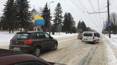 У Тернополі підприємці влаштували автопробіг