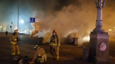 У центрі Києва 80 будинків лишилися без світла через підземну пожежу У центрі Києва 80 будинків лишилися без світла через підземну пожежу