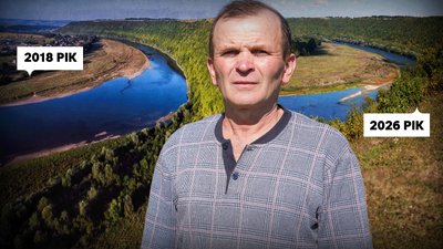 Михайло Бринський, Дністер, село Долина